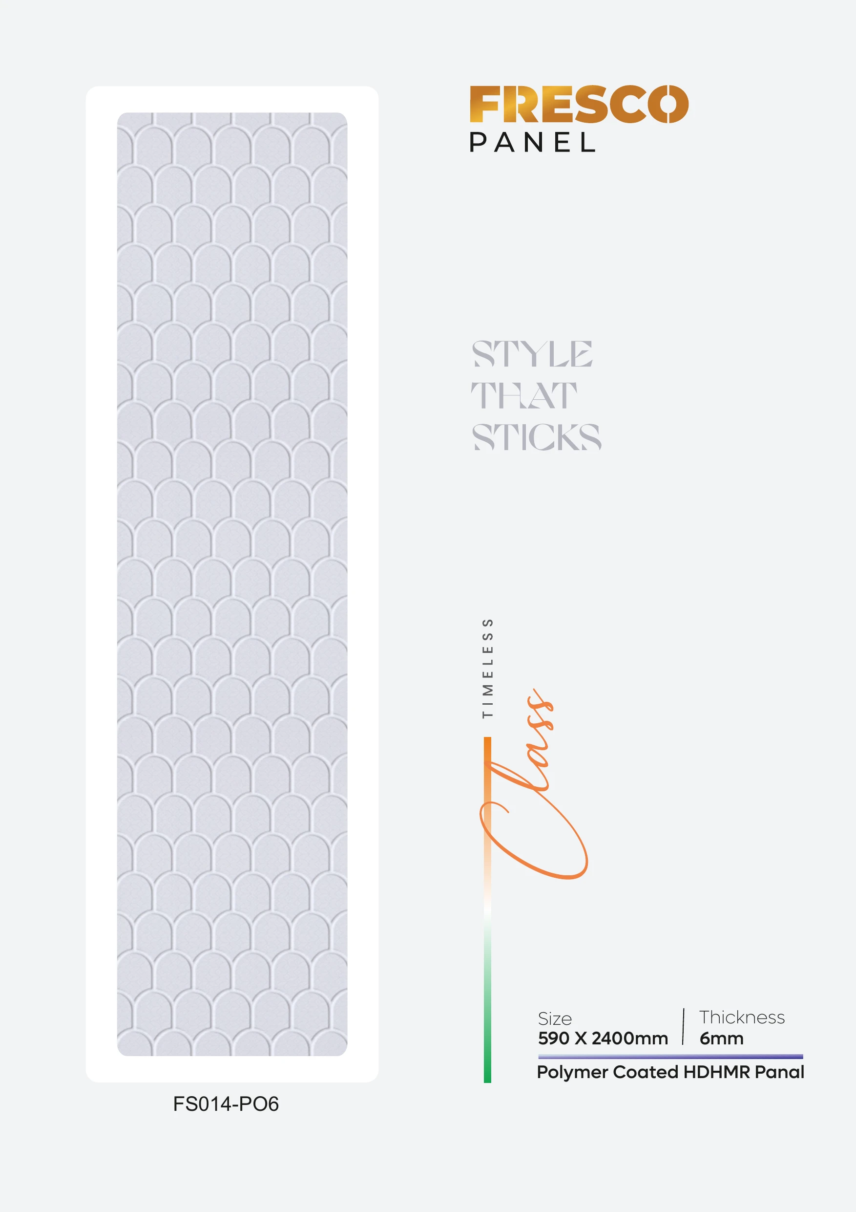 FS014-PO6 Fresco Panel Design